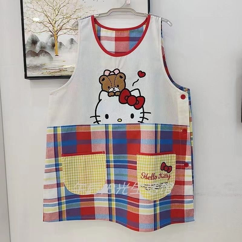 Camping Cooking Apron - Sanrio Hello Kitty Polyester Cotton Adult