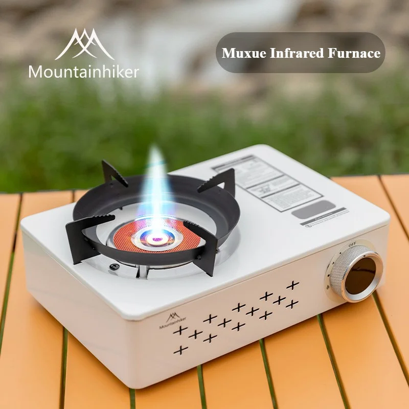 Camping Cooking Burner - MOUNTAINHIKER Camping Infrared Stove Outdoor Tactics