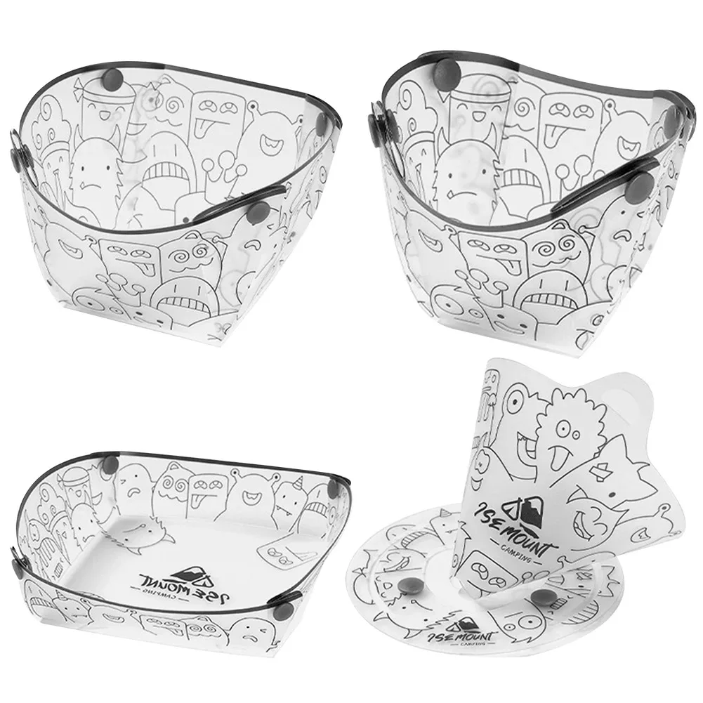Camping Cooking And Eating - PP Foldable Dinnerware Portable Camp Flatware