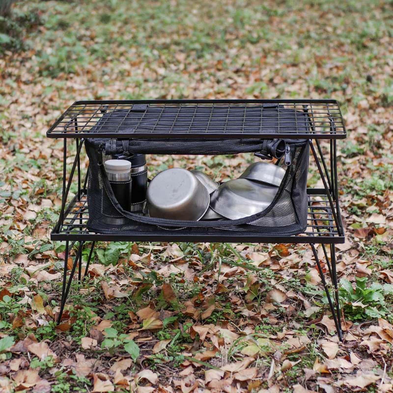 Camping Cooking Utensil Bag - Tableware Storage Bag Portable Storage Case