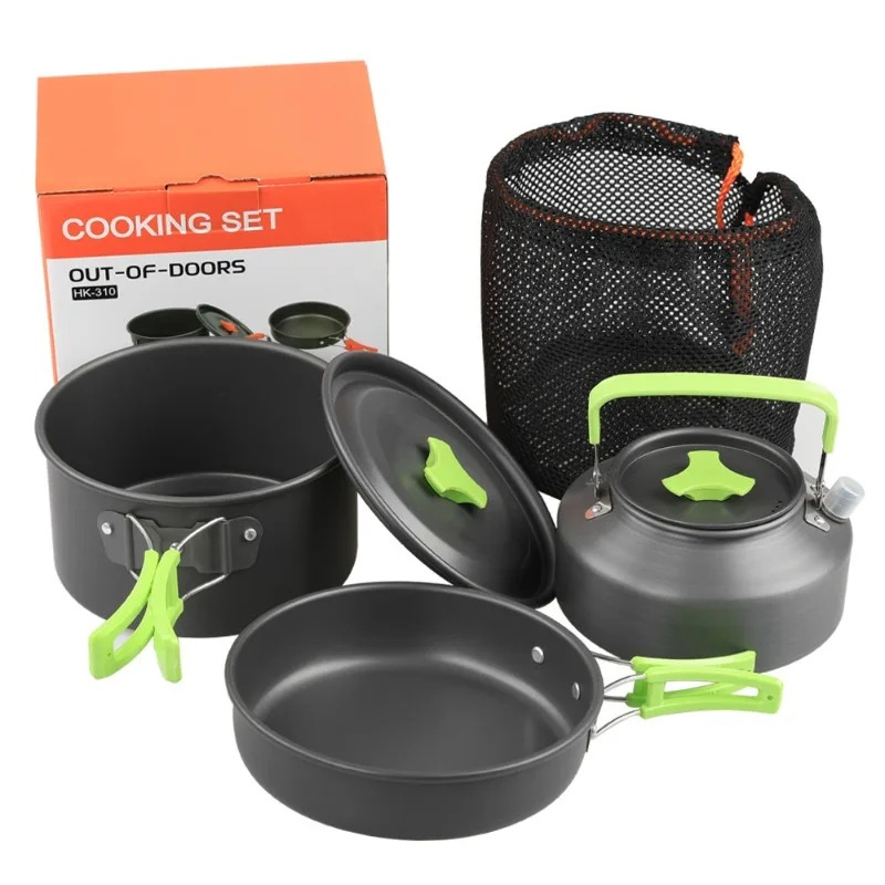 Camping Cooking Utensil Bag - Camping Cooking Set, Outdoor Kitchenware Set,