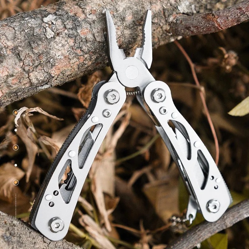 Camping Cooking Knife - Folding Multi-Tool Pocket Knife Pliers Mini