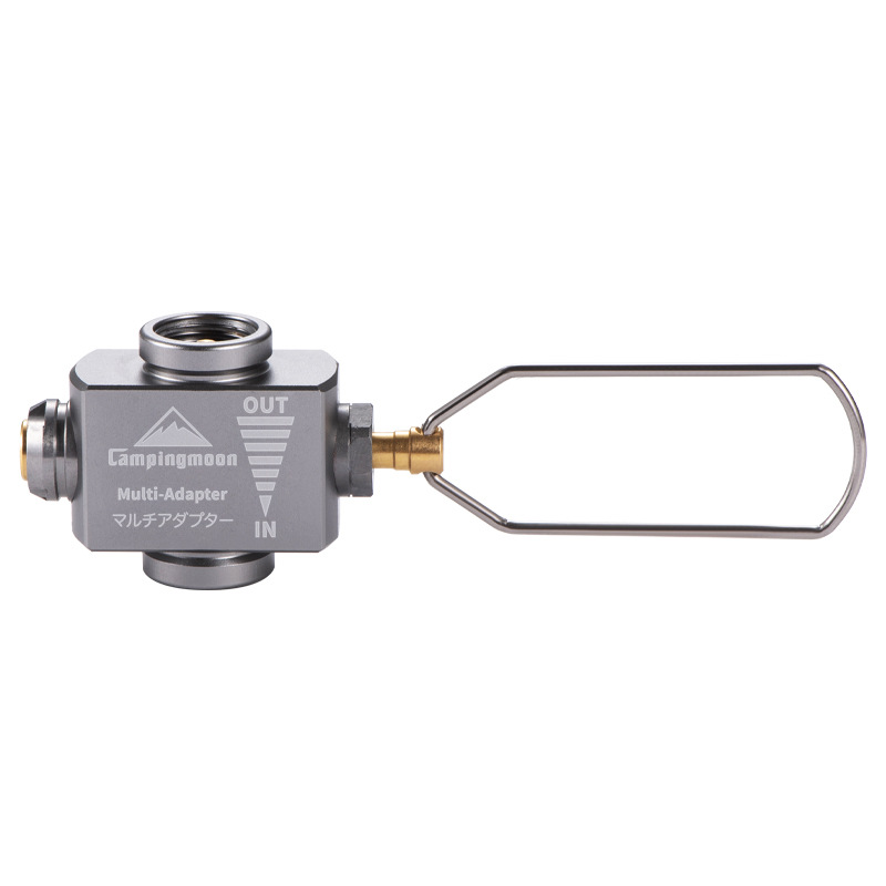 Camping Cooking Burner - Gas Tank Refill Adapter Campingmoon Z15