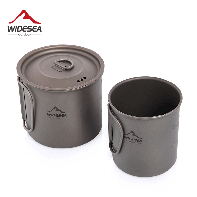 Widesea Camping Mug Titanium C - Camping Cooking And Dining Set 评论和价格