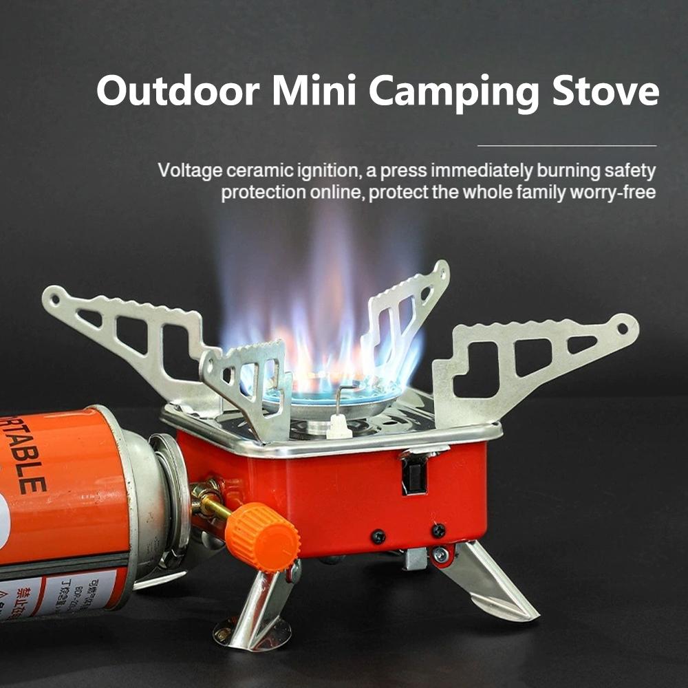 Portable Foldable Windproof Ca - Camping Cooking Heater 评论和价格