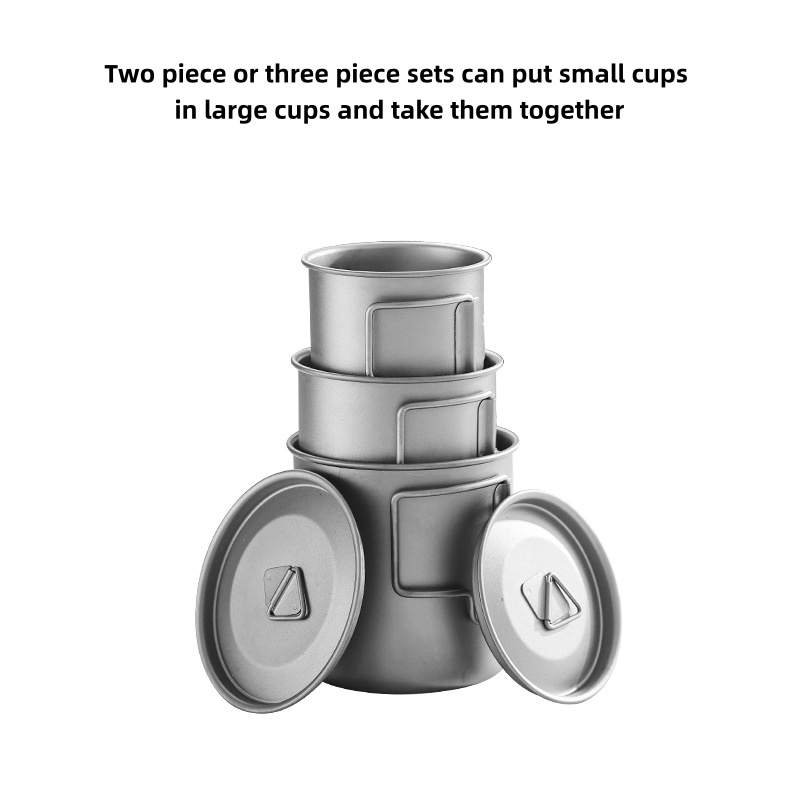 Titanium Camping Mug with Fold - Camping Cooking And Eating 评论和价格
