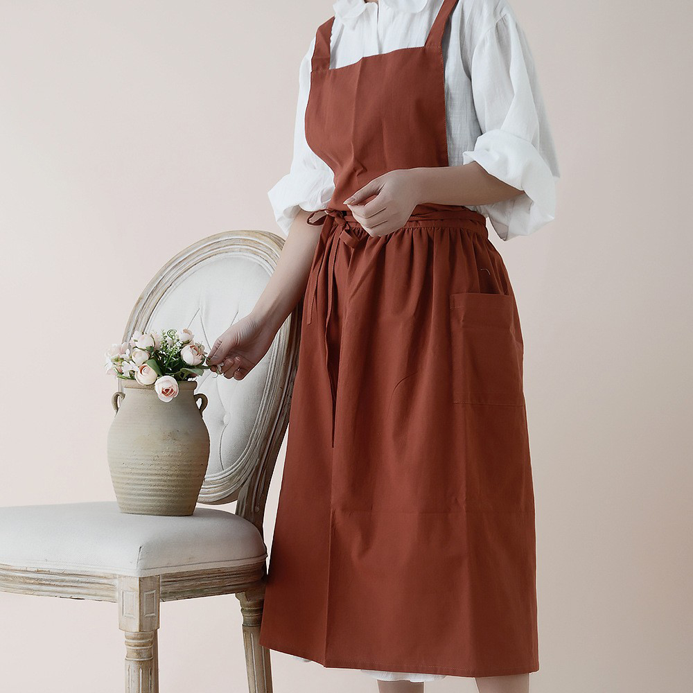 Jananese Summer Apron Art  Lon - Camping Cooking Apron 评论和价格