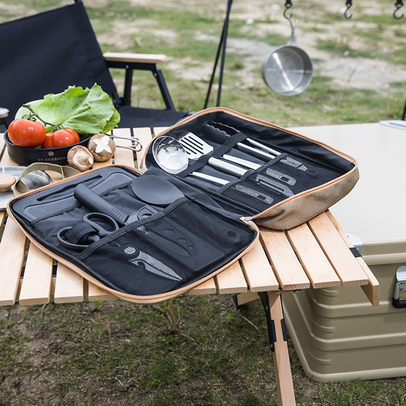 8pcs Camping Kitchen Cookware  - Camping Cooking And Eating 评论和价格