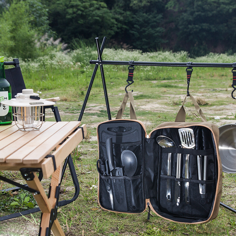 8pcs Camping Kitchen Cookware  - Camping Cooking And Eating 评论和价格