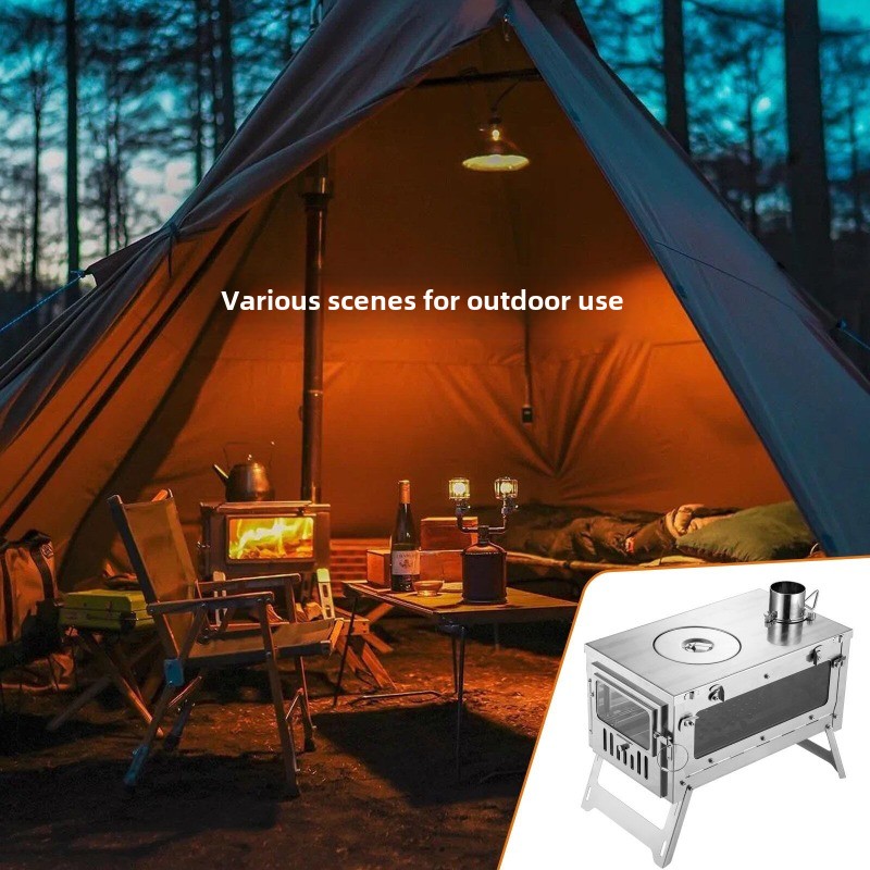 430 Stainless Steel Portable T - Camping Cooking Burner 评论和价格