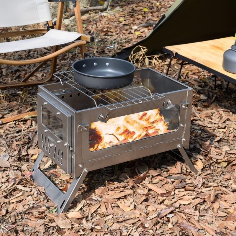 430 Stainless Steel Portable T - Camping Cooking Burner 评论和价格