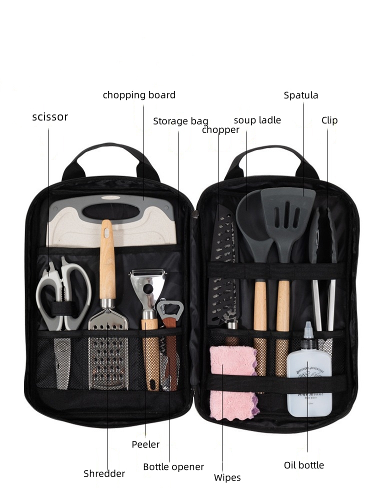 Camping Cooking Utensils Acces - Camping Cooking Utensil Bag 评论和价格