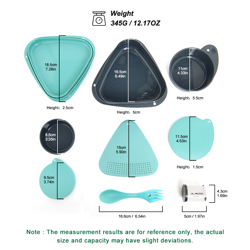 WIDESEA 7in1 PP Camping Lunch  - Camp Cutting Board 评论和价格