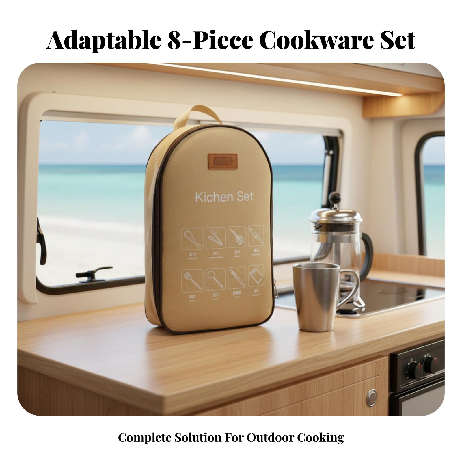 Outdoor Portable Cooking Utens - Camping Cooking And Dining Set 评论和价格