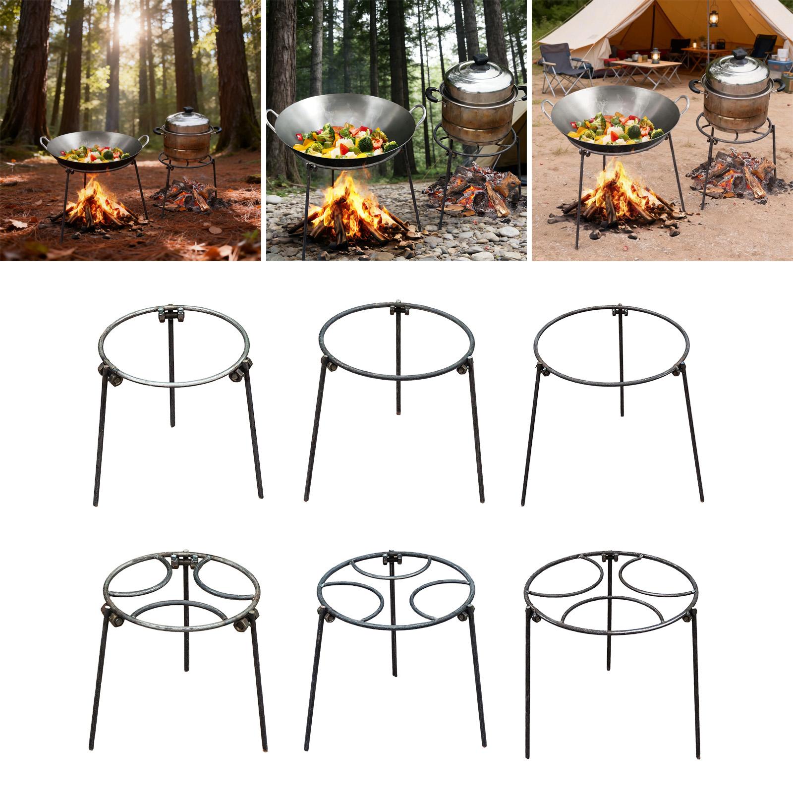 Campfire Tripod,Dutch Oven Mul - Camping Cooking Grate 评论和价格