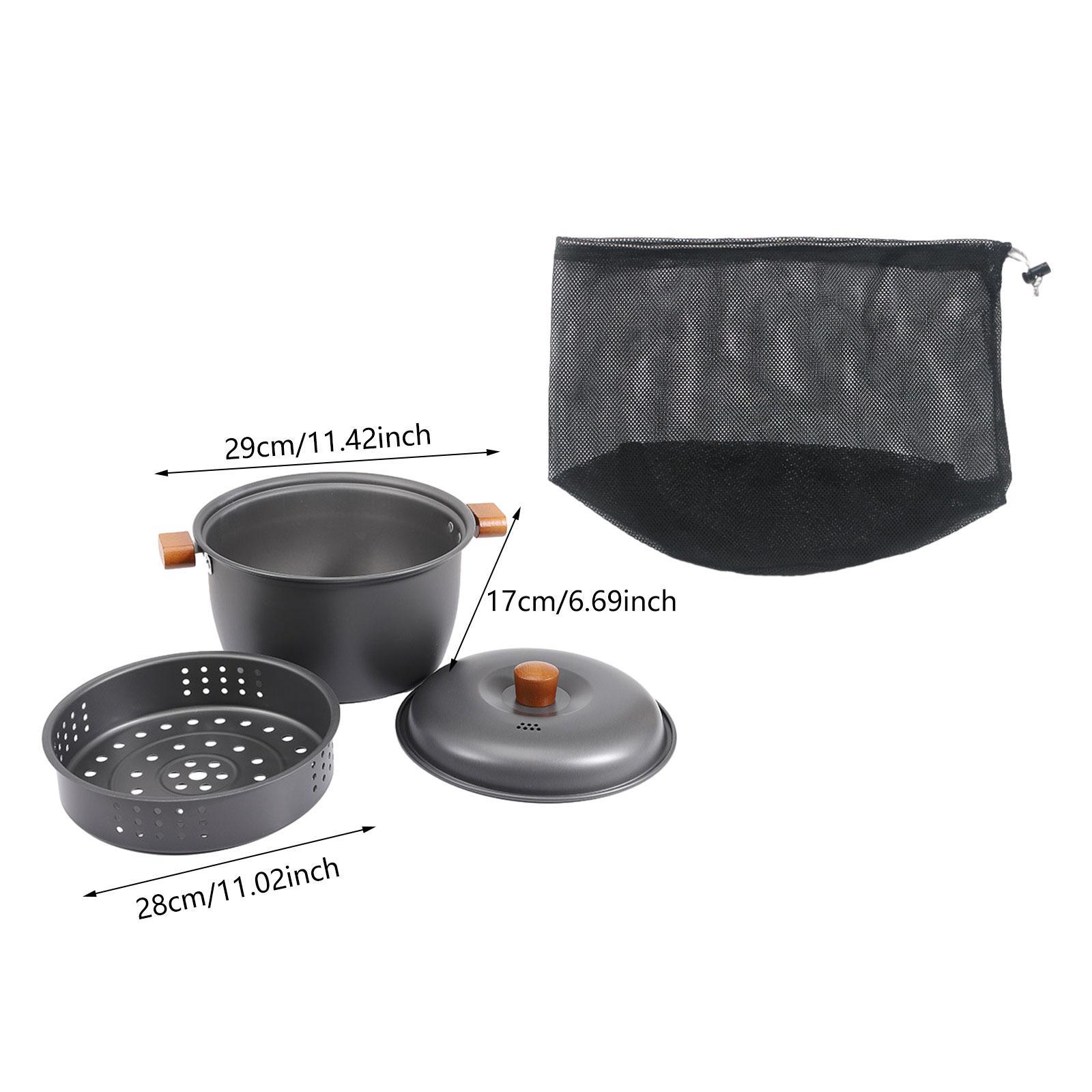 Camping Soup Pot Kitchen Utens - Camping Cooking Utensil Bag 评论和价格