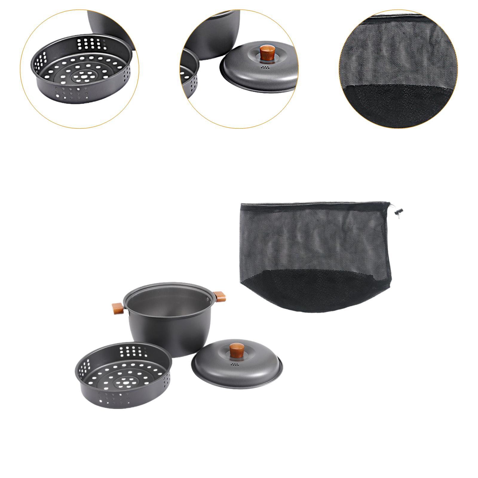 Camping Soup Pot Kitchen Utens - Camping Cooking Utensil Bag 评论和价格