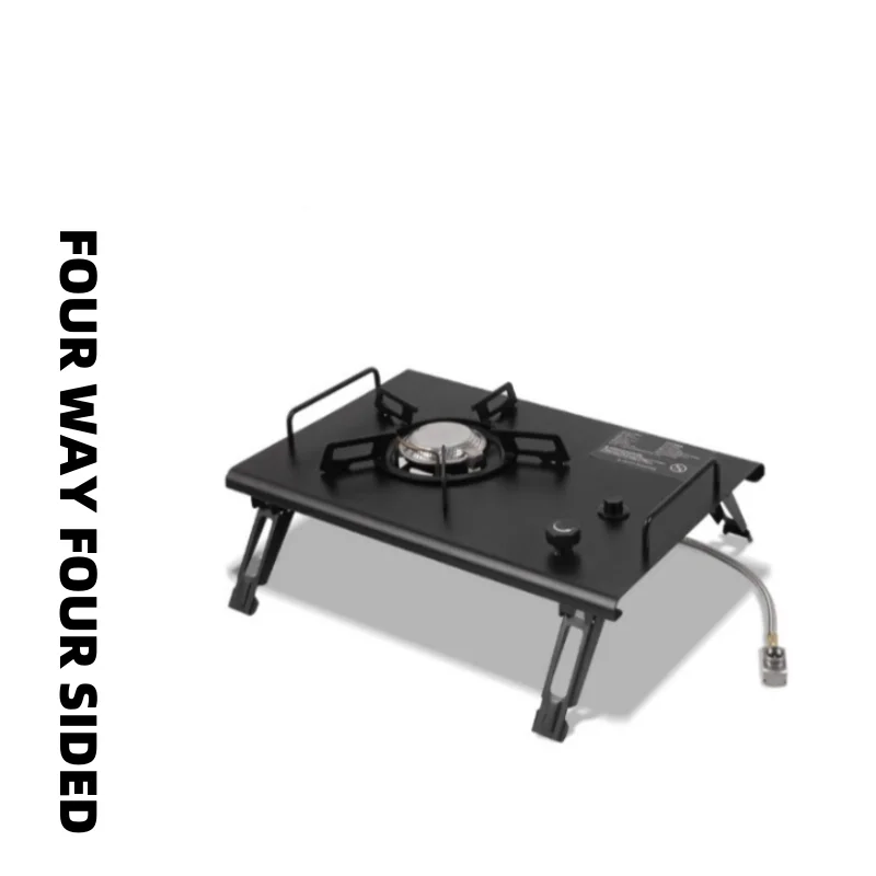 Outdoor Portable Folding Gas S - Camping Cooking Table With Windshield 评论和价格
