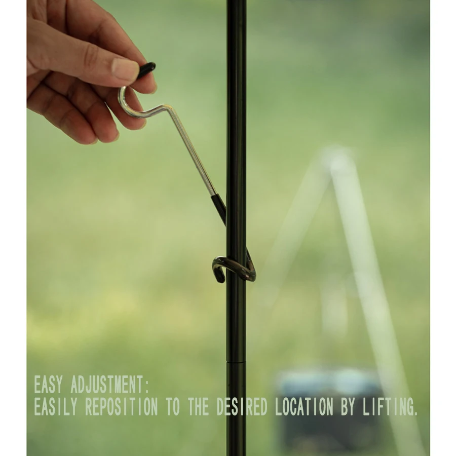 Outdoor Camping Light Hook Sta - Camping Cooking Hanger 评论和价格