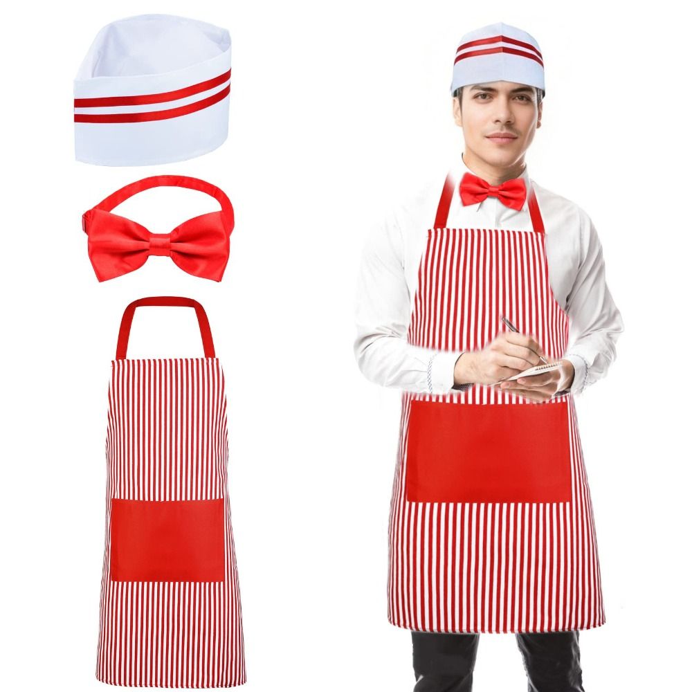 Carnivals Circus Waiter Cospla - Camping Cooking Apron 评论和价格