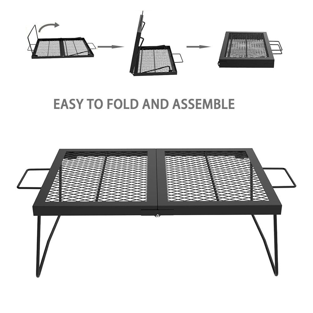 Wholesale Folding Campfire Gri - Camping Cooking Grate 评论和价格