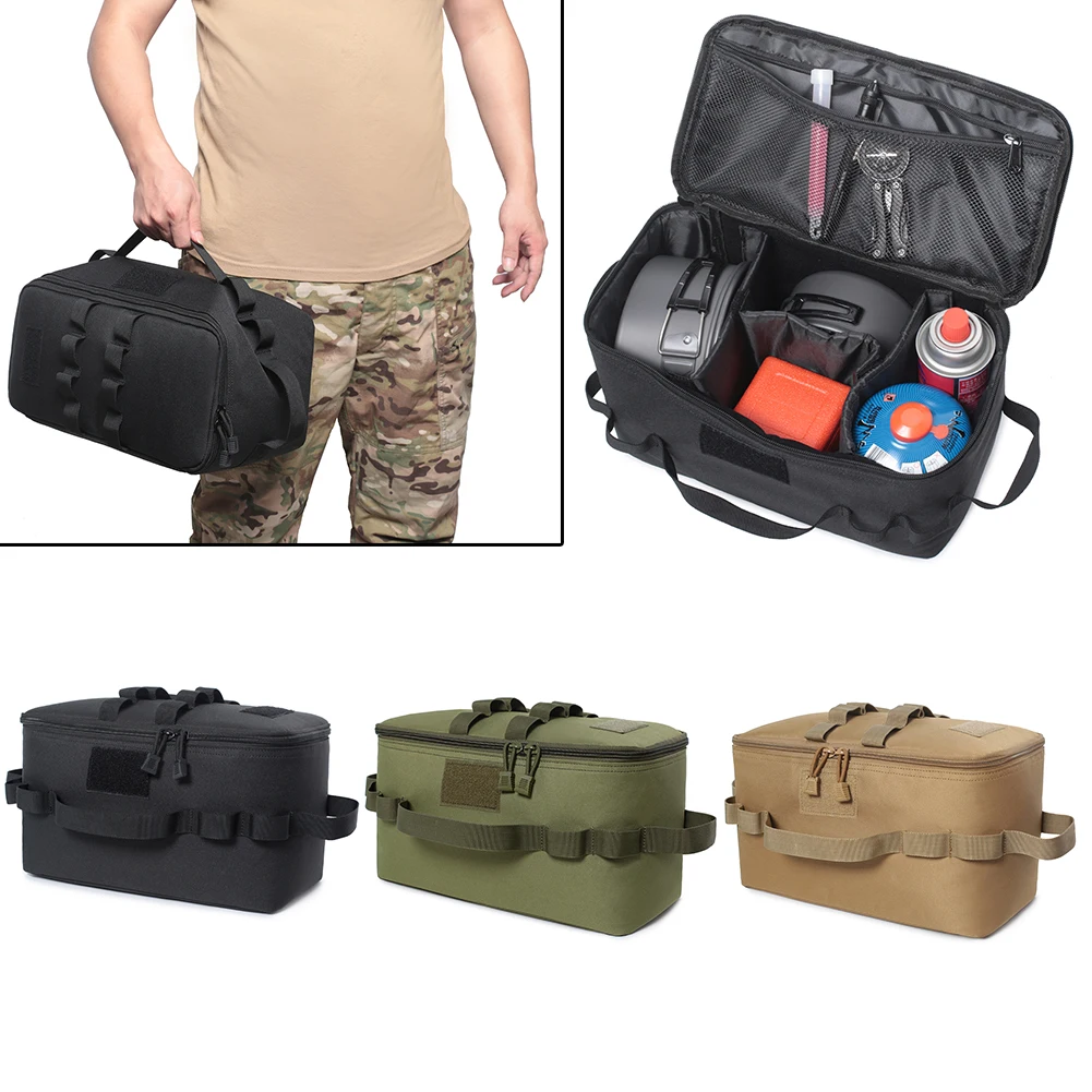 Tactical Pouch Camping Storage - Camping Cooking Utensil Bag 评论和价格