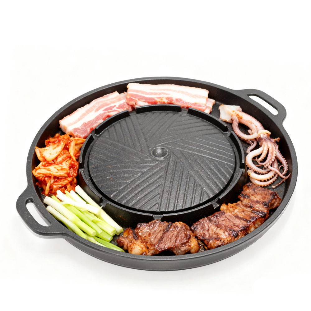 KOSUN Korean BBQ Grill Pan 2 i - Camping Cooking And Eating 评论和价格