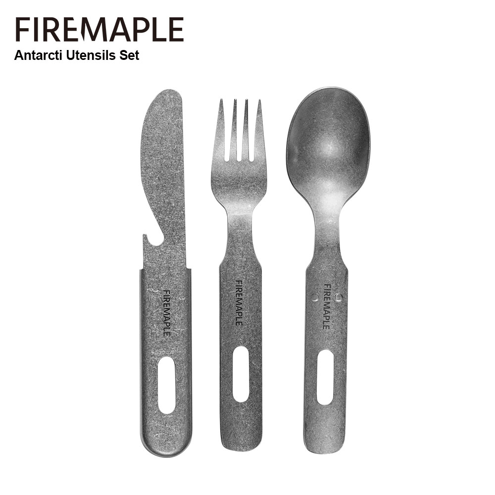 Fire-Maple Antarcti 3in1 Utens - Camping Cooking And Dining Set 评论和价格