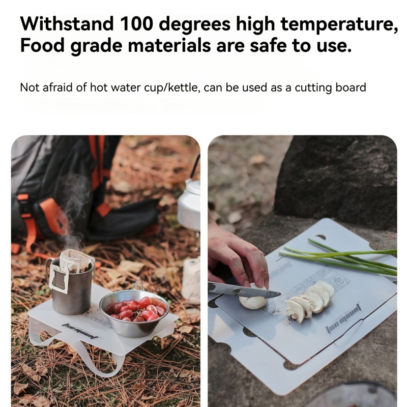 Outdoor PP Board Folding Table - Camping Cooking And Dining Set 评论和价格