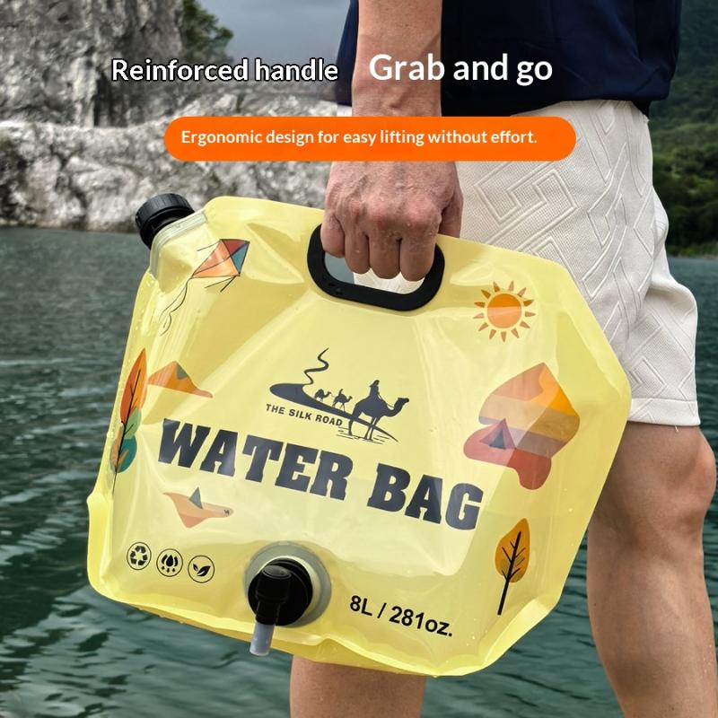 ●8L Camping Water Bag With Fau - Camping Cooking Set With Bag 评论和价格