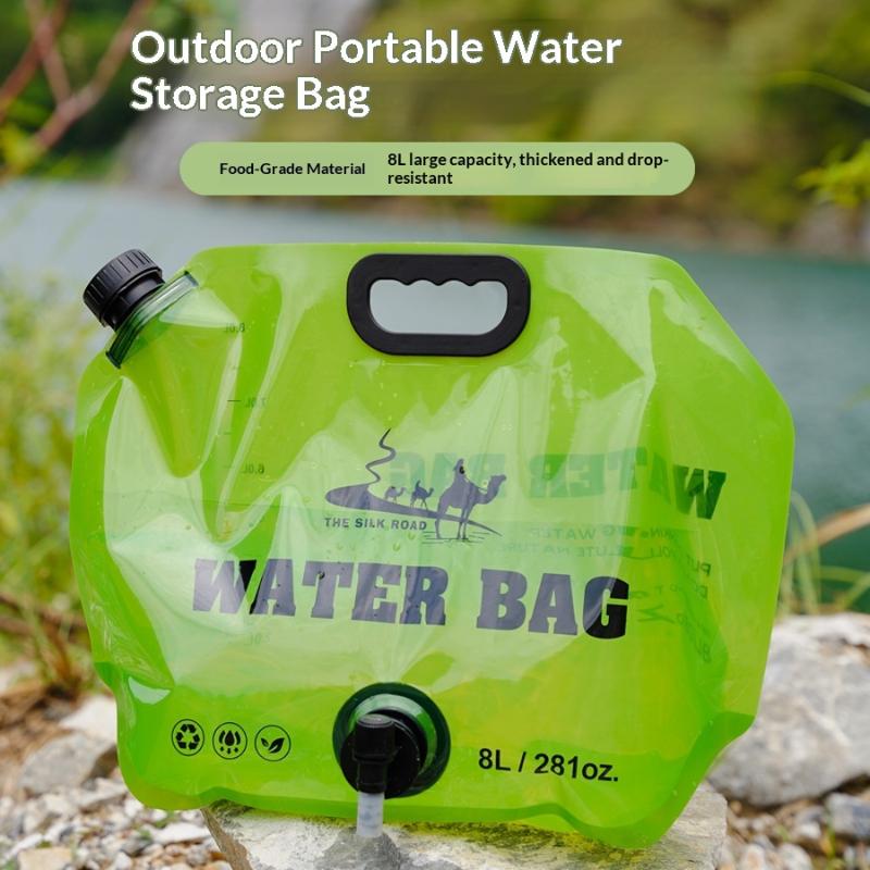 ●8L Camping Water Bag With Fau - Camping Cooking Set With Bag 评论和价格