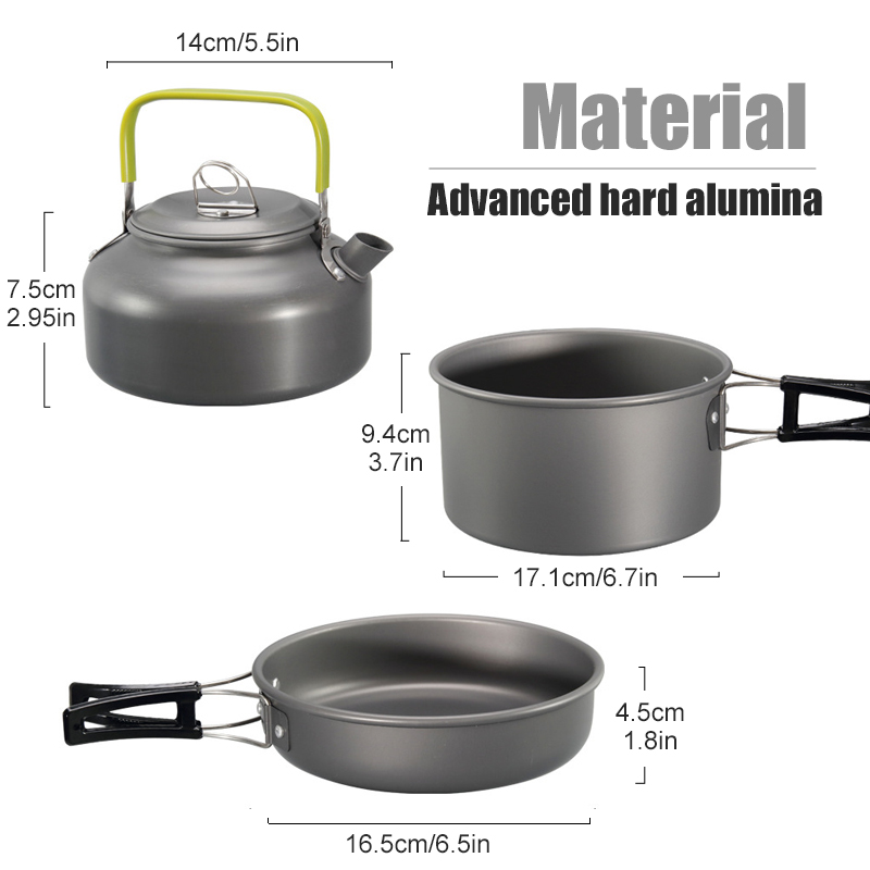 WESTTUNE Camping Cookware Kit  - Camping Cooking And Eating 评论和价格