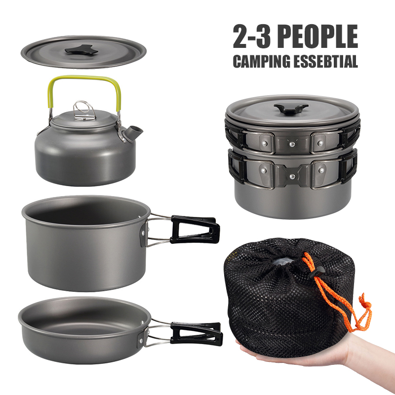 WESTTUNE Camping Cookware Kit  - Camping Cooking And Eating 评论和价格