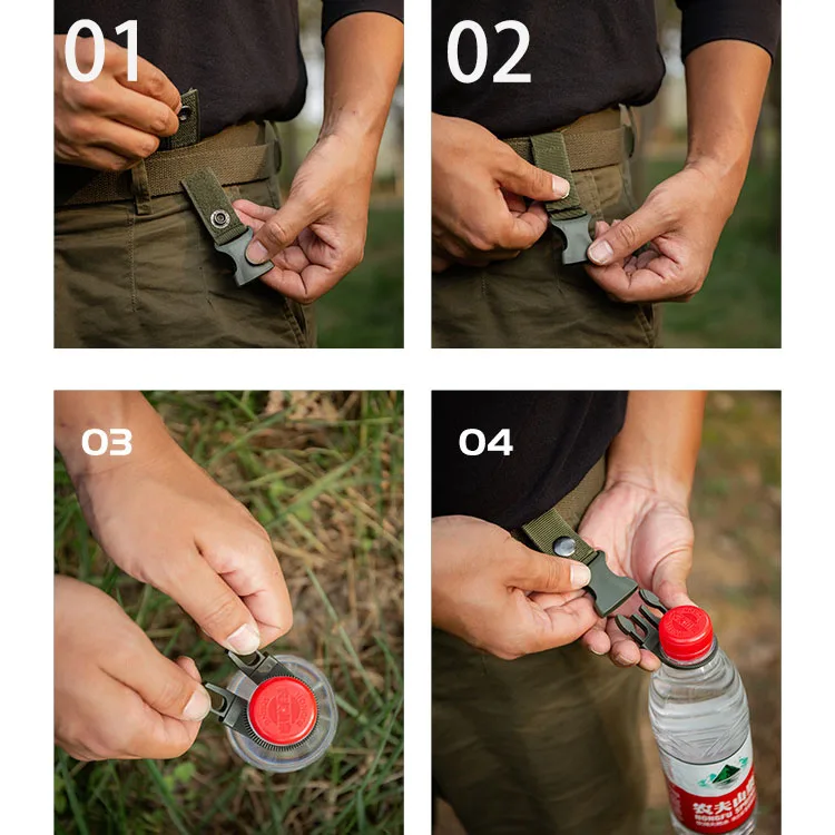 6pcs Camping Webbing Buckle Ho - Camping Cooking Hanger 评论和价格