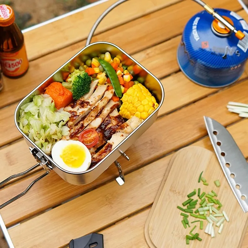 304 Stainless Steel Lunch Box  - Camp Cutting Board 评论和价格
