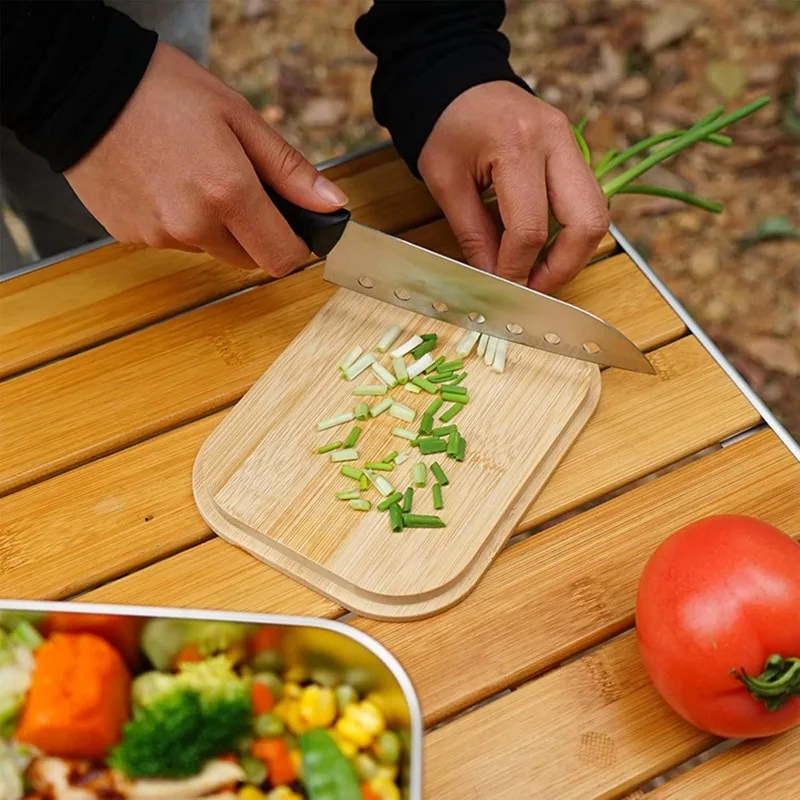 304 Stainless Steel Lunch Box  - Camp Cutting Board 评论和价格