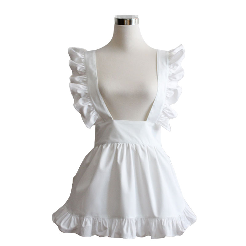 Cotton Twill Heart Ruffled Mai - Camping Cooking Apron 评论和价格