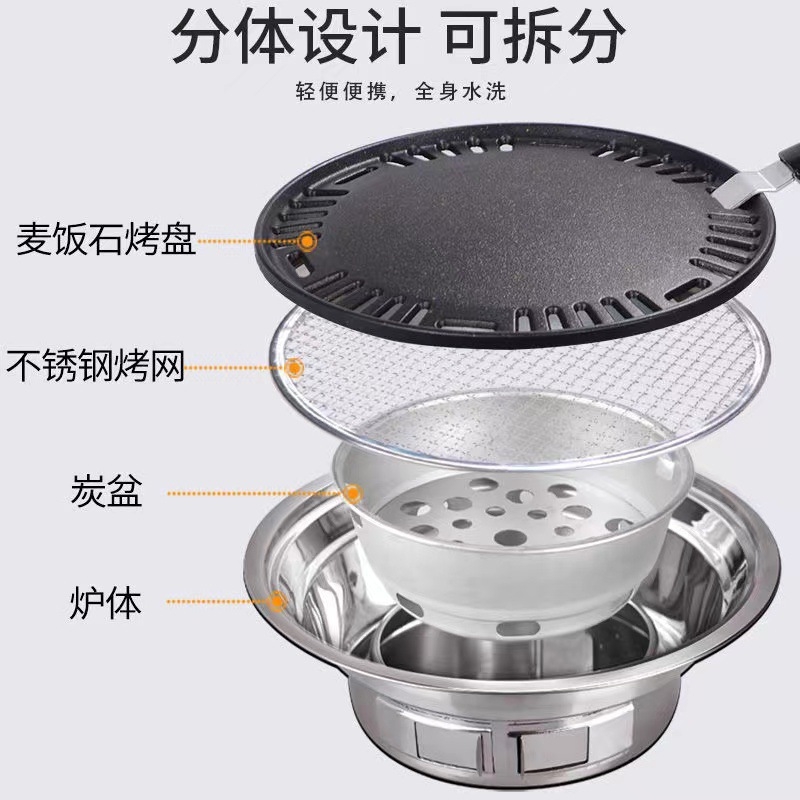Stainless Steel Outdoor Barbec - Camping Cooking Heater 评论和价格