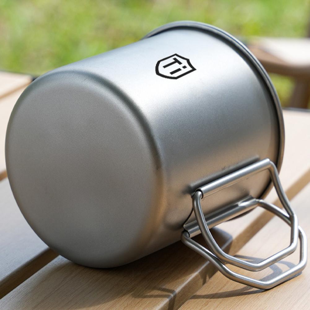Camping Mug Titanium Cup Touri - Camping Cooking And Dining Set 评论和价格