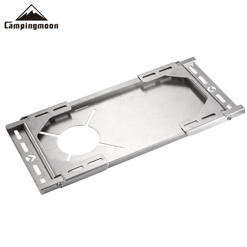 CAMPINGMOON SK-310 Multifuncti - Camping Cooking Table With Windshield 评论和价格