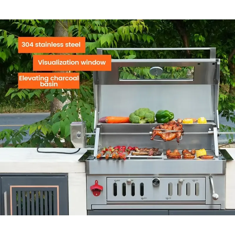 Portable Charcoal BBQ Grill Wa - Camping Cooking Grate 评论和价格
