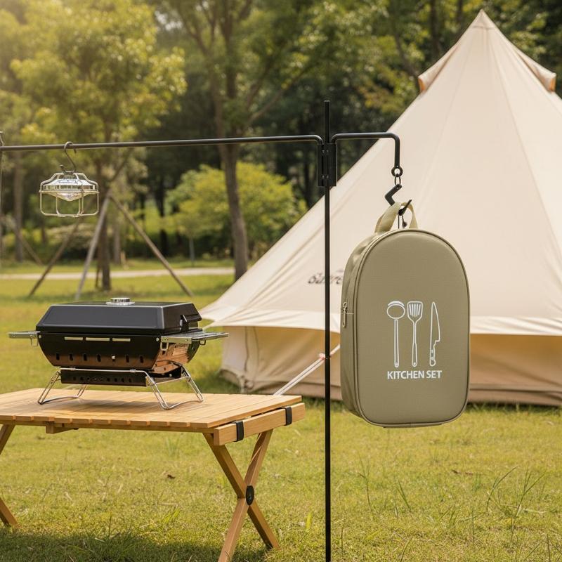 Outdoor Cooking Bag Camping St - Camping Cooking Utensil Bag 评论和价格