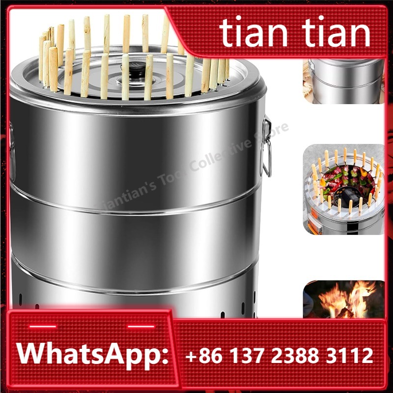 Stainless Steel Wrap-around Gr - Camping Cooking Grate 评论和价格