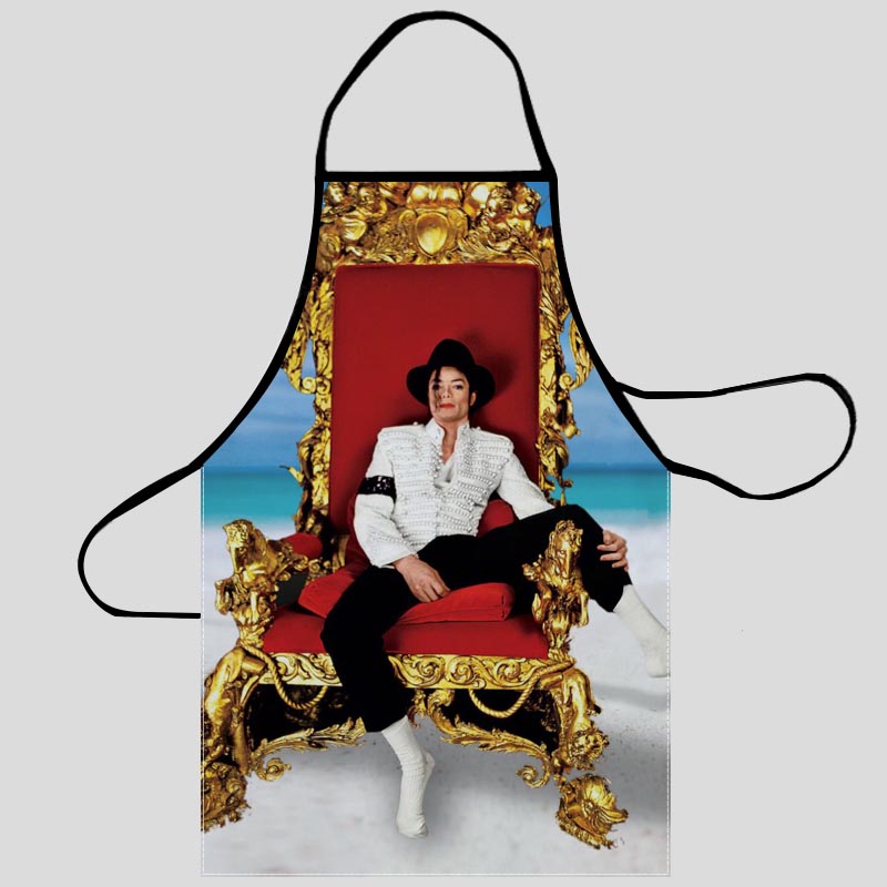 New Michael Jackson Apron Kitc - Camping Cooking Apron 评论和价格