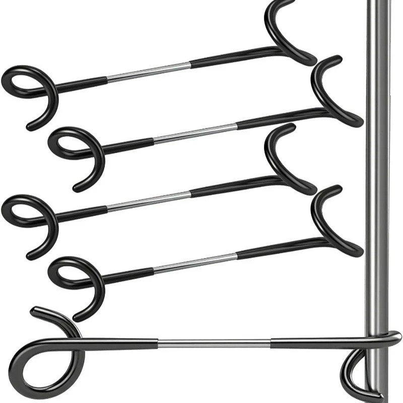 1-10PCS Camping Tent S Hook St - Camping Cooking Hanger 评论和价格