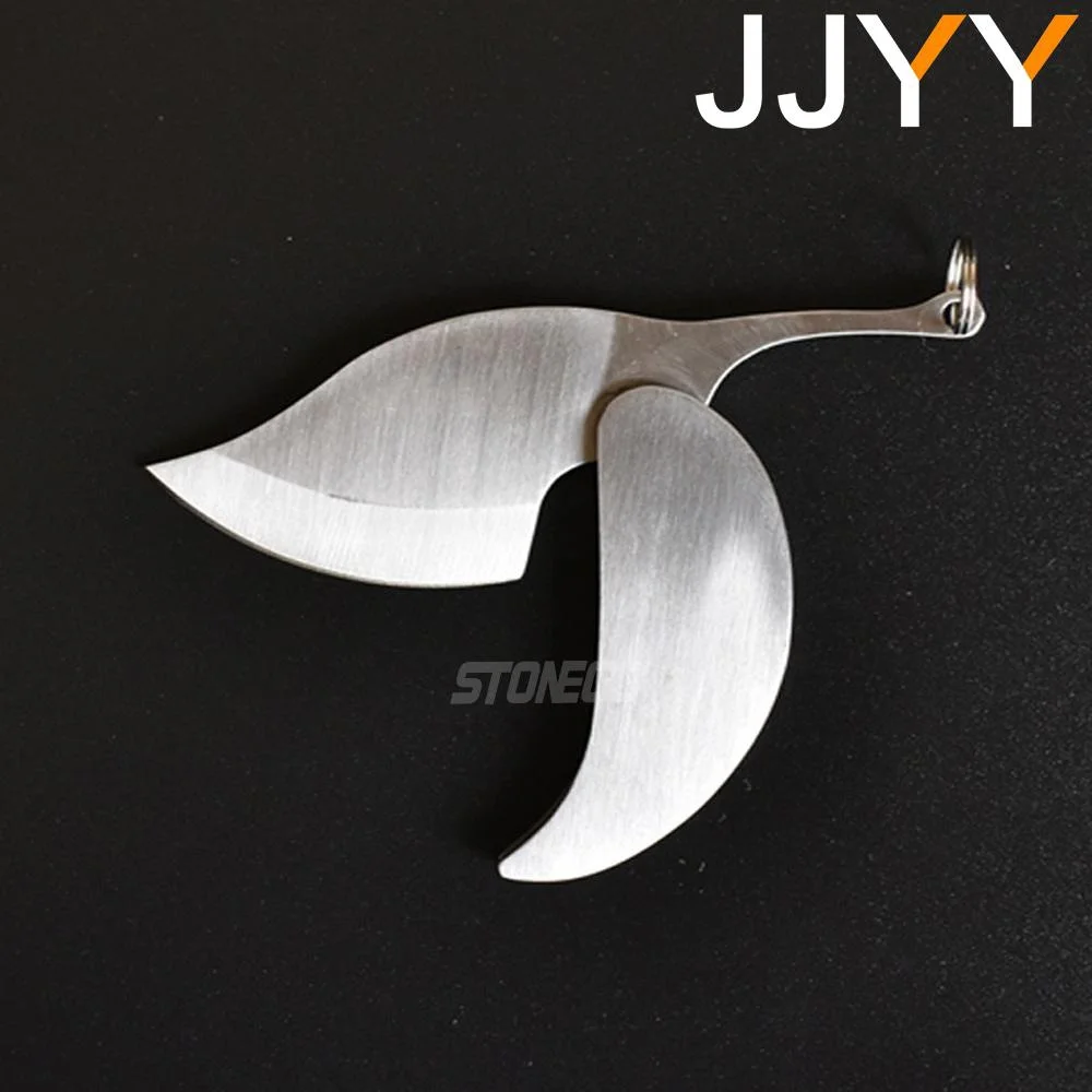 1PC Silver Leaf Stainless Stee - Camping Cooking Knife 评论和价格