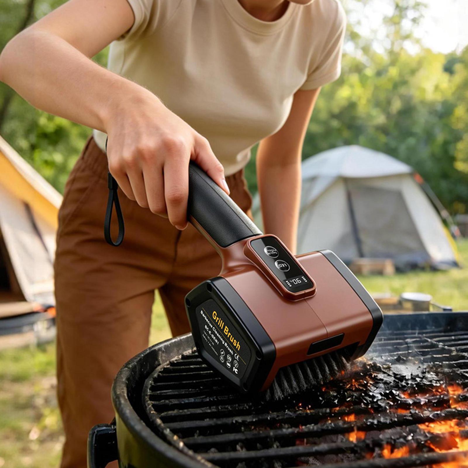 Automatic Grill Cleaner 3000mA - Camping Cooking Grate 评论和价格