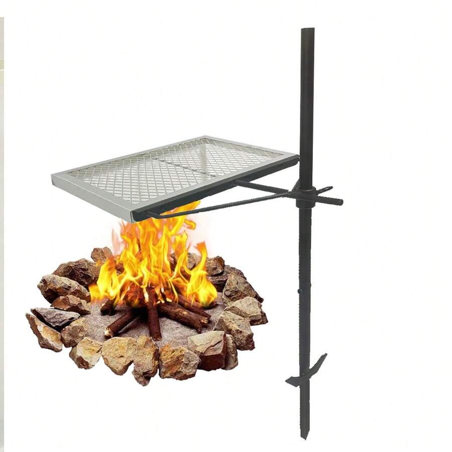 360 ° Adjustable Rotating Camp - Camping Cooking Without Fire 评论和价格
