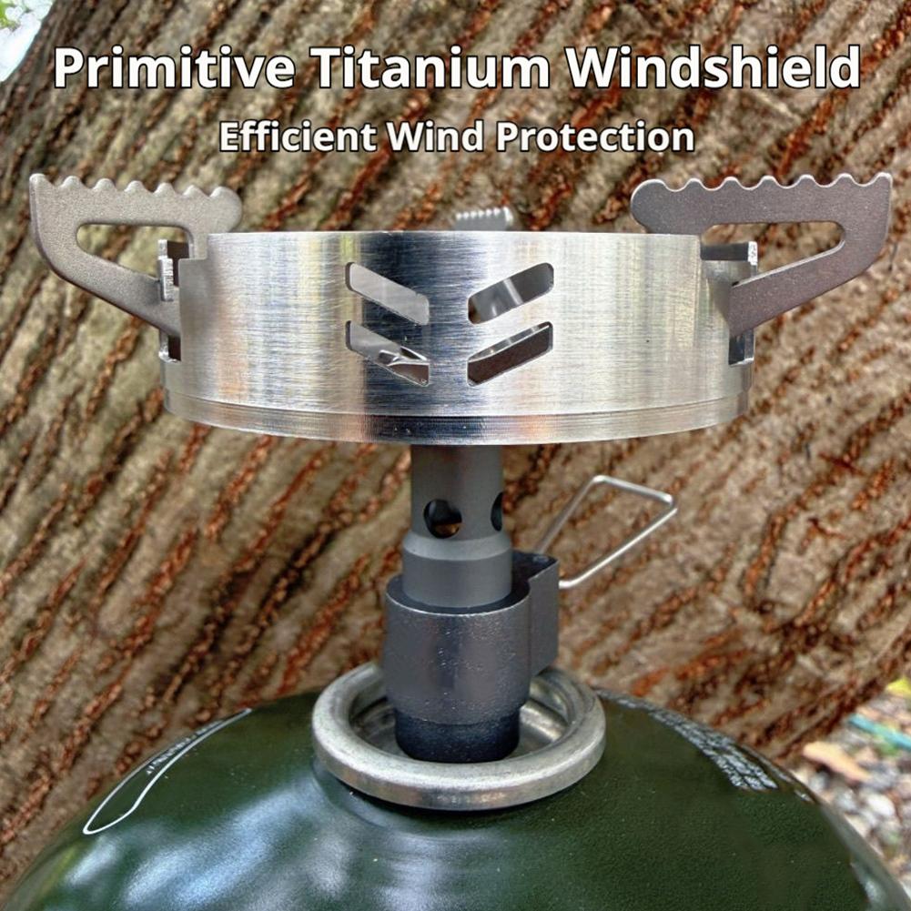 304 Stainless Steel Stove Wind - Camping Cooking Set With Bag 评论和价格