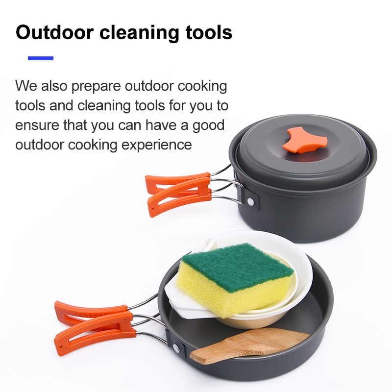 Widesea Camping Outdoor Cookwa - Camping Cooking And Dining Set 评论和价格